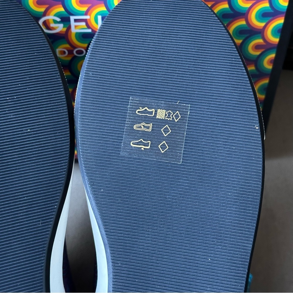 Kurt Geiger Southbank Blue Other Fabric Leather Sneakers US 9 EUR 40 - Picture 11 of 15